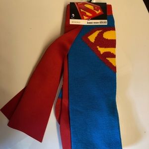 Superman cape socks